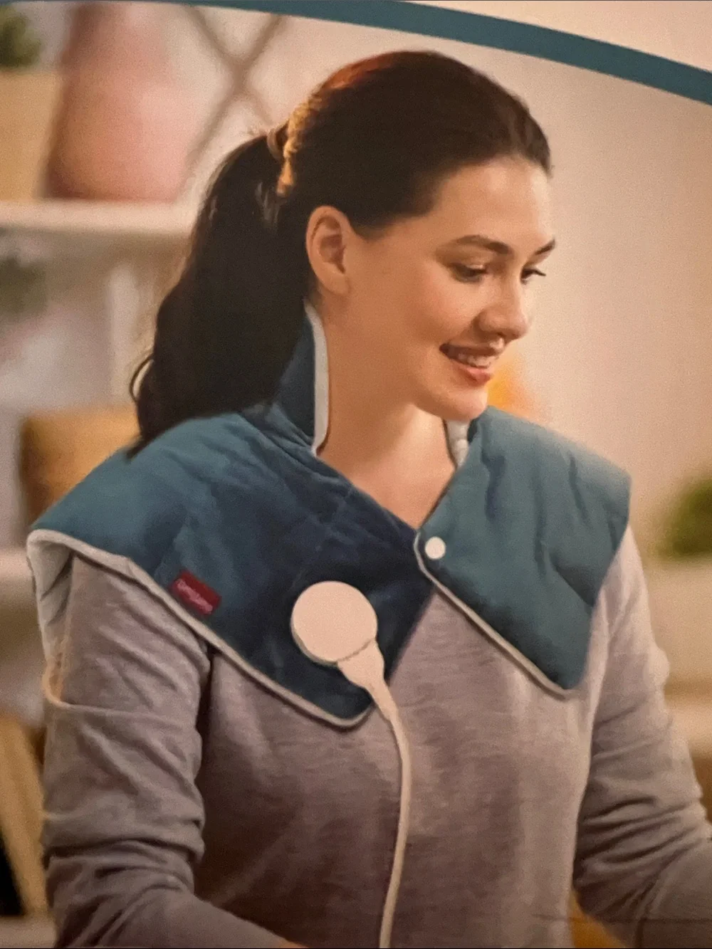 Comfytemp Blue Weighted Heating Pad for Neck & Shoulder (NEW)